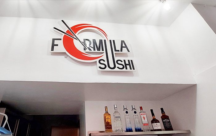 Formula Sushi: dal logo agli ordini online
